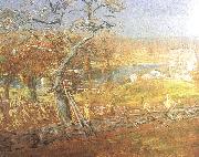 Childe Hassam Late Afternoon oil painting reproduction